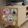 Pack de Stickers de Vinil: Rick and Morty