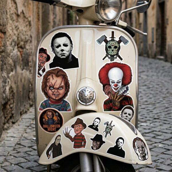 Pack de Stickers de Vinil: Terror