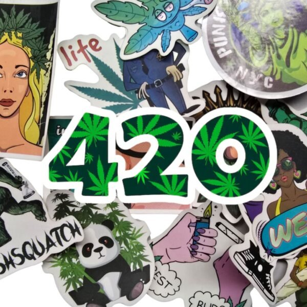 420 Stickers 420