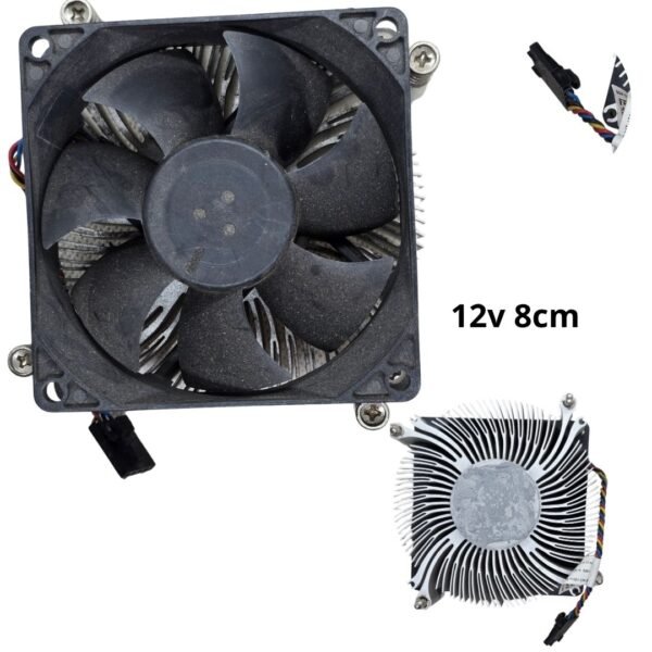 Ventilador para DIY y Electrónica 12V -  8cm /  80mm