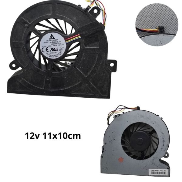 Ventilador Blower 12V - ¡Potencia de Enfriamiento!