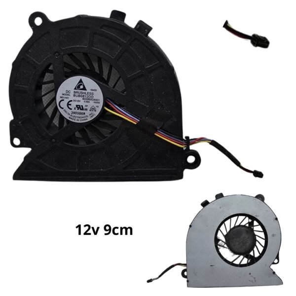 Ventilador Blower 12V - ¡Potencia de Enfriamiento!