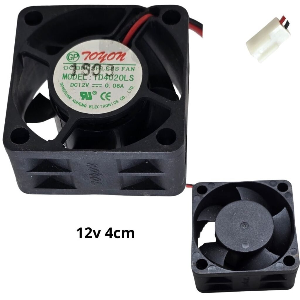 Ventilador 12v 4cm