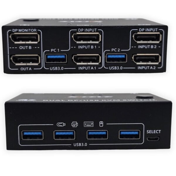KVM Switch Dual Monitor DisplayPort