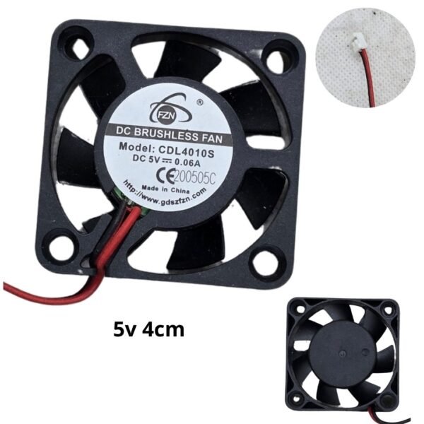 Ventilador para DIY y Electrónica 12V -  4cm /  40mm