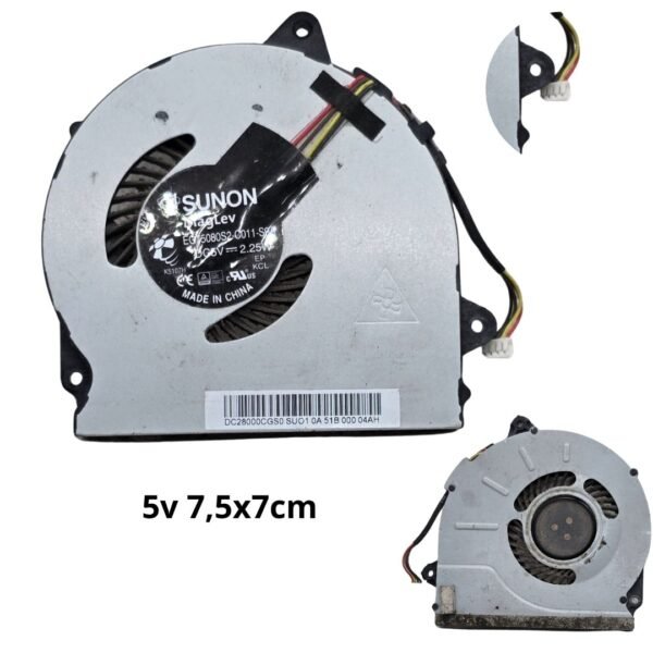 Ventilador Blower 5V - ¡Potencia de Enfriamiento!