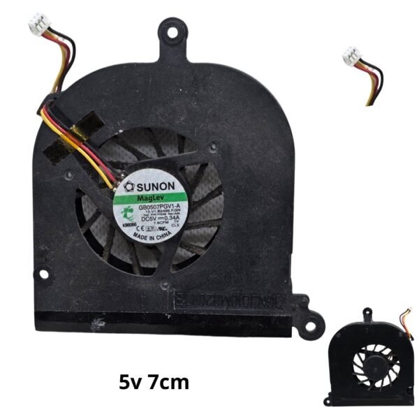 Ventilador Blower 5V - ¡Potencia de Enfriamiento!