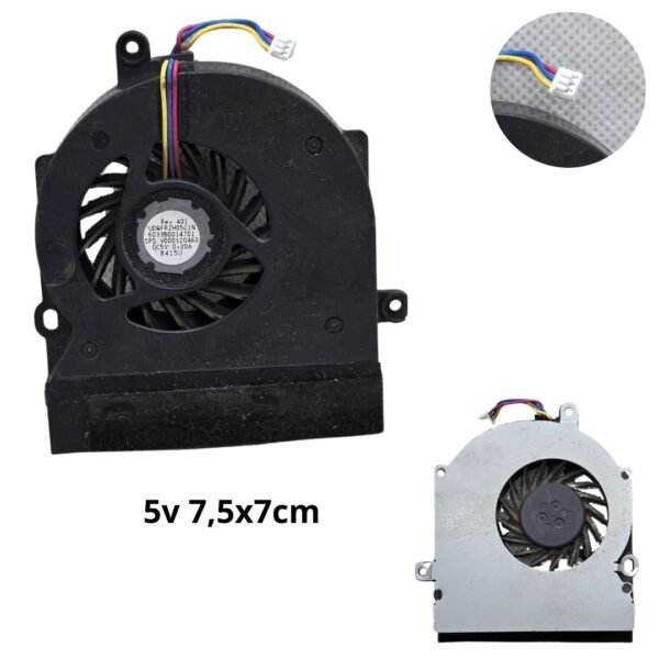 Ventilador Blower 5V - ¡Potencia de Enfriamiento!