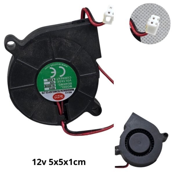 Ventilador Blower 12V - ¡Potencia de Enfriamiento!