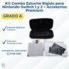 2 Kit Combo Estuche Rígido para Nintendo Switch 1 y 2 + Accesorios Premium