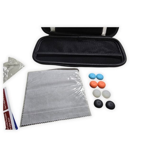 7 Kit Combo Estuche Rígido para Nintendo Switch 1 y 2 + Accesorios Premium