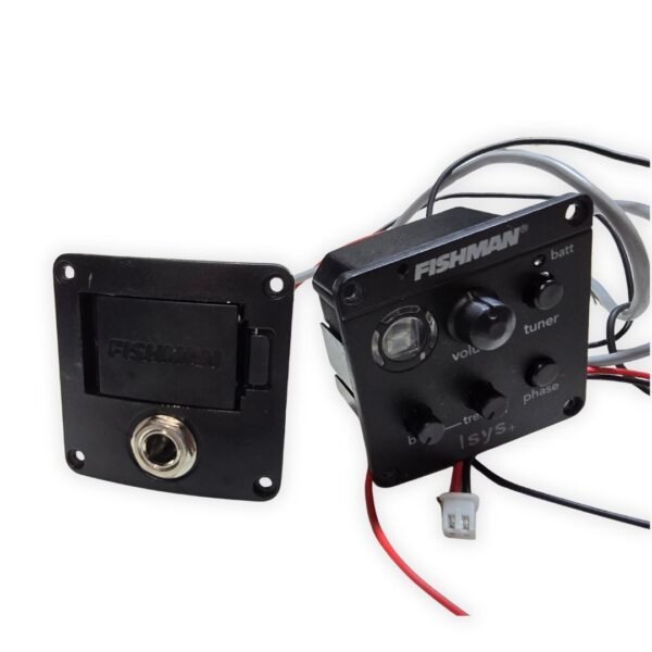 9 Sistema de Preamplificador para Guitarra Acústica Fishman Isys+