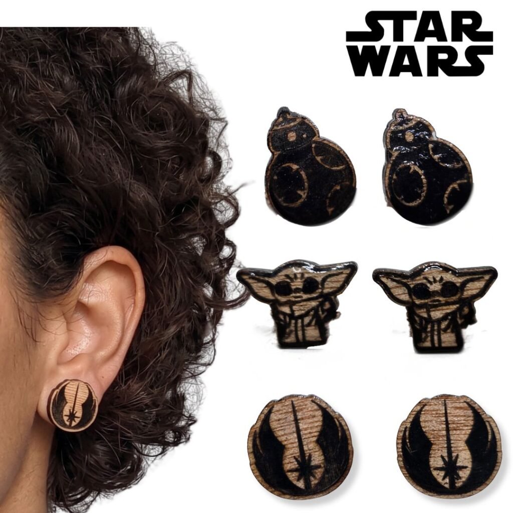 Aretes de Star Wars