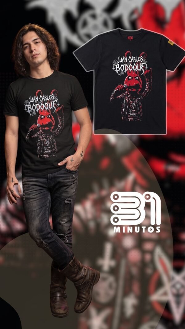 Camiseta Metalera Juan Carlos Bodoque