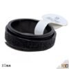 Anillo Giratorio Antiestrés - Acero Inoxidable Black & Steel 20mm