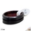 Anillo Giratorio Antiestrés - Acero Inoxidable Black & Steel 20mm