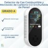 Detector de Gas y Monóxido de Carbono CO Enchufable de Pared