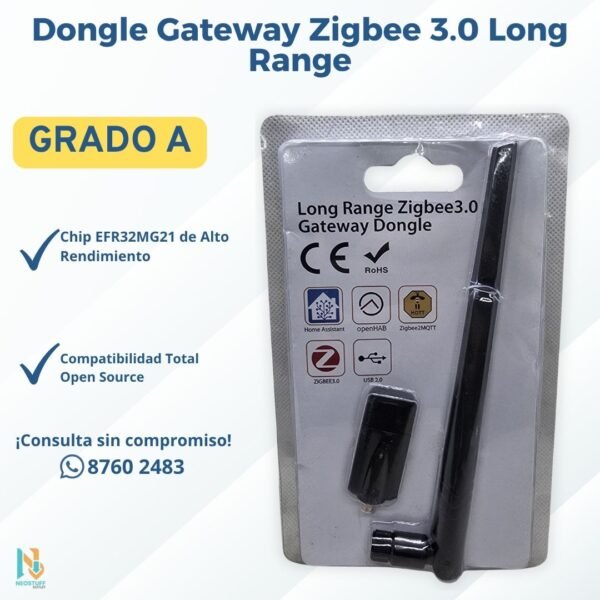2 Dongle Gateway Zigbee 3.0 Long Range - Home Assistant Pro