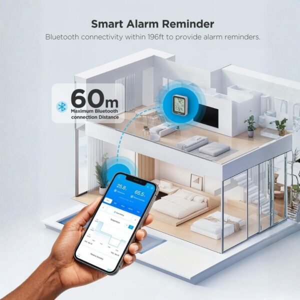 4 Higrómetro Termómetro Inteligente Govee H5075 Bluetooth