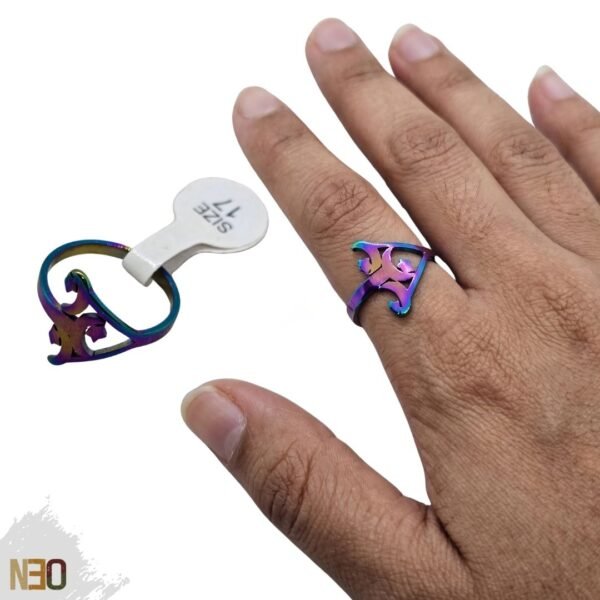 5 Anillos de Acero Inoxidable