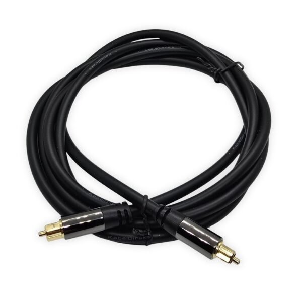 Cable Óptico Audio Digital TOSLINK KabelDirekt 2M Premium