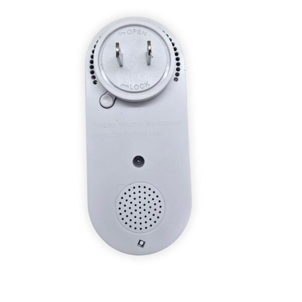 Detector de Gas y Monóxido de Carbono CO Enchufable de Pared
