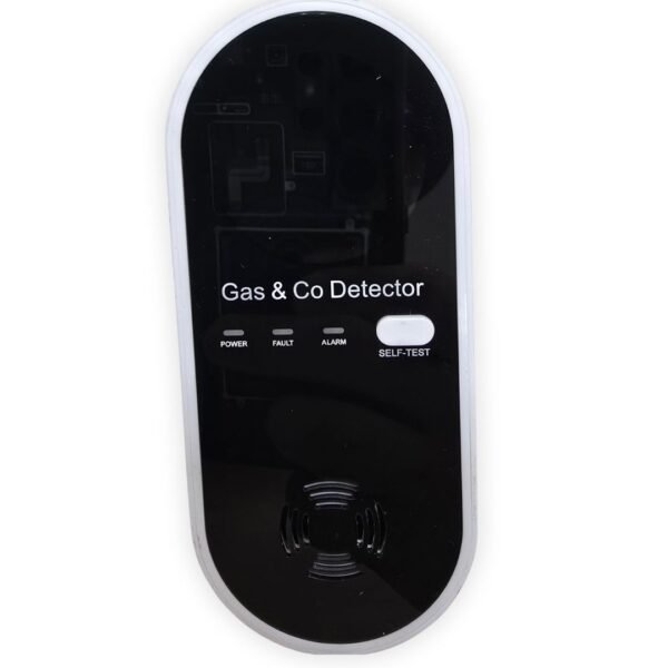Detector de Gas y Monóxido de Carbono CO Enchufable de Pared