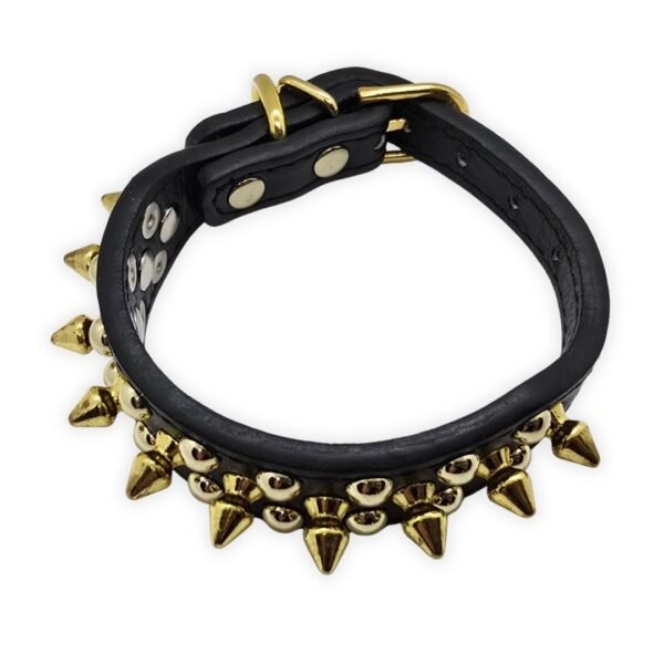 7 Collar con picos para perro