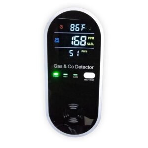 detector de gas y monoxido de carbono