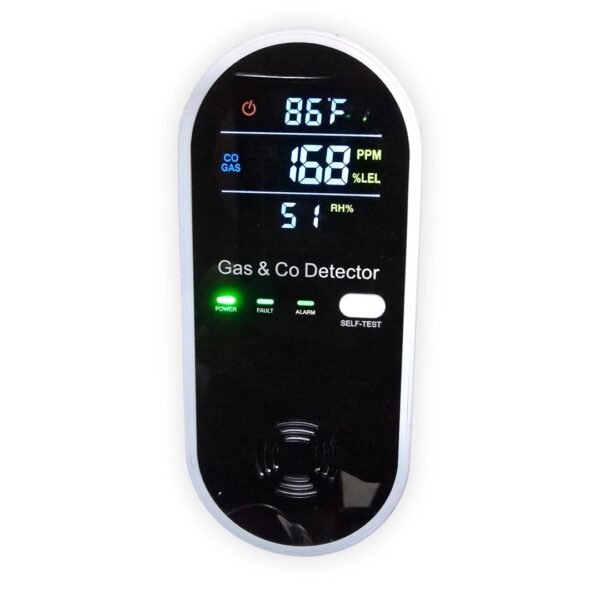 detector de gas y monoxido de carbono