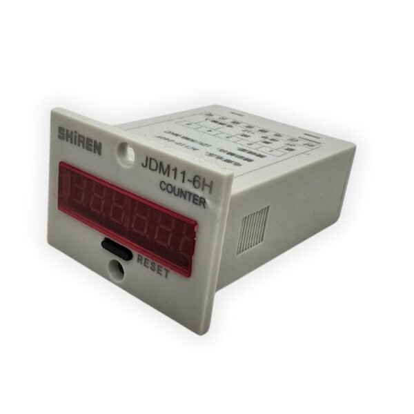 Contador Digital Electrónico LED JDM11-6H Shiren 6 Dígitos