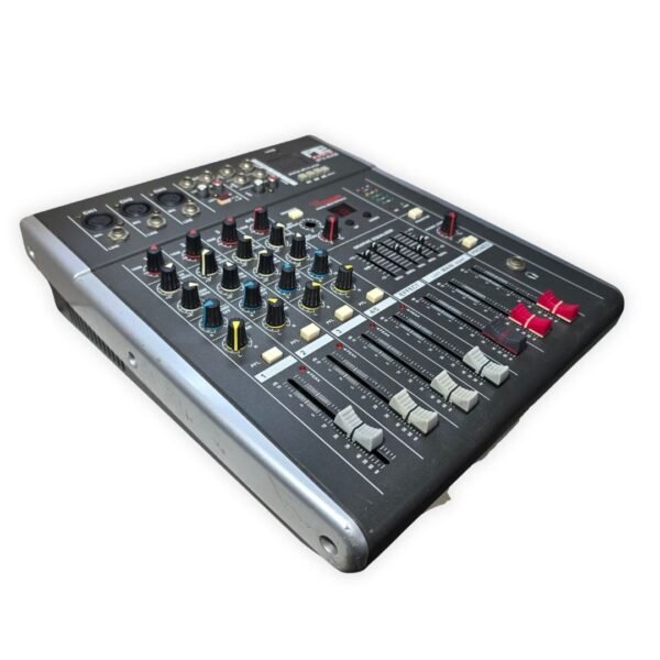 Consola Mezcladora de Audio ME Audio MTX-8USB con Efectos 16 DSP y Reproductor USB