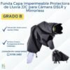Funda Capa Impermeable Protectora de Lluvia JJC para Cámara DSLR y Mirrorless
