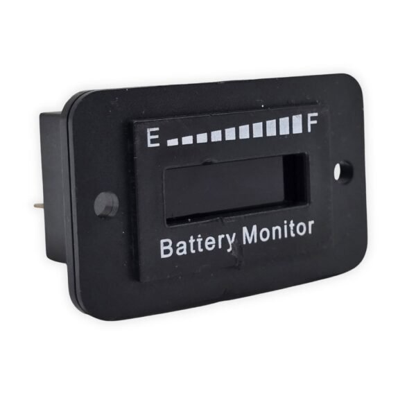 5 Medidor Indicador de Capacidad de Batería LED Universal (12V-72V)