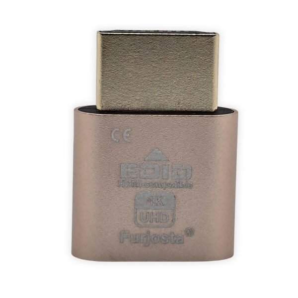5 Adaptador HDMI EDID Dummy Plug 4K UHD Emulador de Pantalla