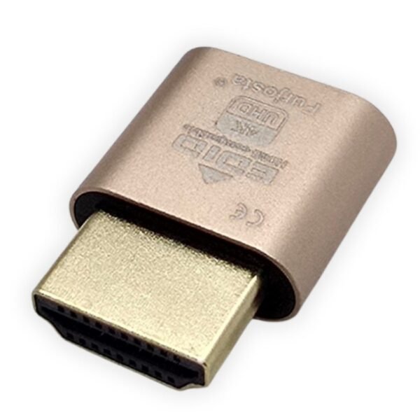 8 Adaptador HDMI EDID Dummy Plug 4K UHD Emulador de Pantalla