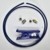 Kit Tubo Bowden PTFE Creality 1m con Cortador y Conectores PC4-M6 PC4-M10 para Impresora 3D