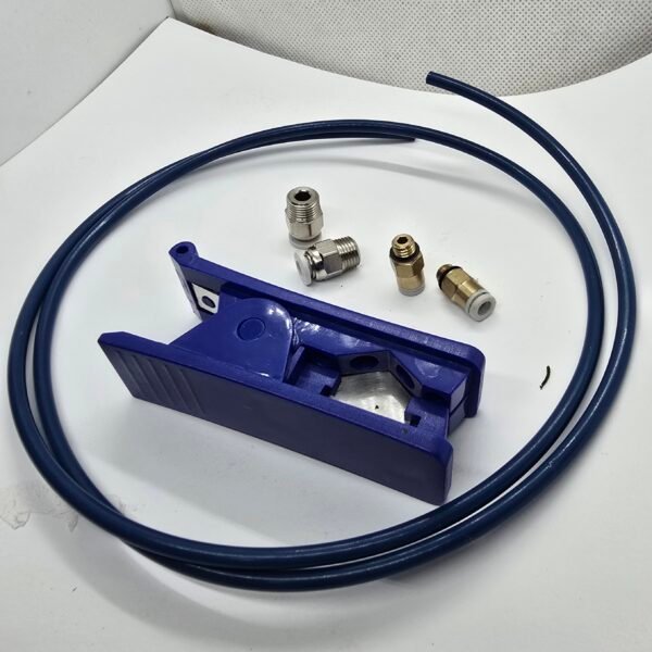 Kit Tubo Bowden PTFE Creality 1m con Cortador y Conectores PC4-M6 PC4-M10 para Impresora 3D