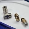 Kit Tubo Bowden PTFE Creality 1m con Cortador y Conectores PC4-M6 PC4-M10 para Impresora 3D