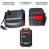 Batería de Litio 20V 4000mAh MZK ET-D1811 con Cargador Rápido 2.2A para Herramientas Inalámbricas