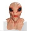 Máscara de Látex Alien Extraterrestre Realista para Adulto Halloween Disfraz