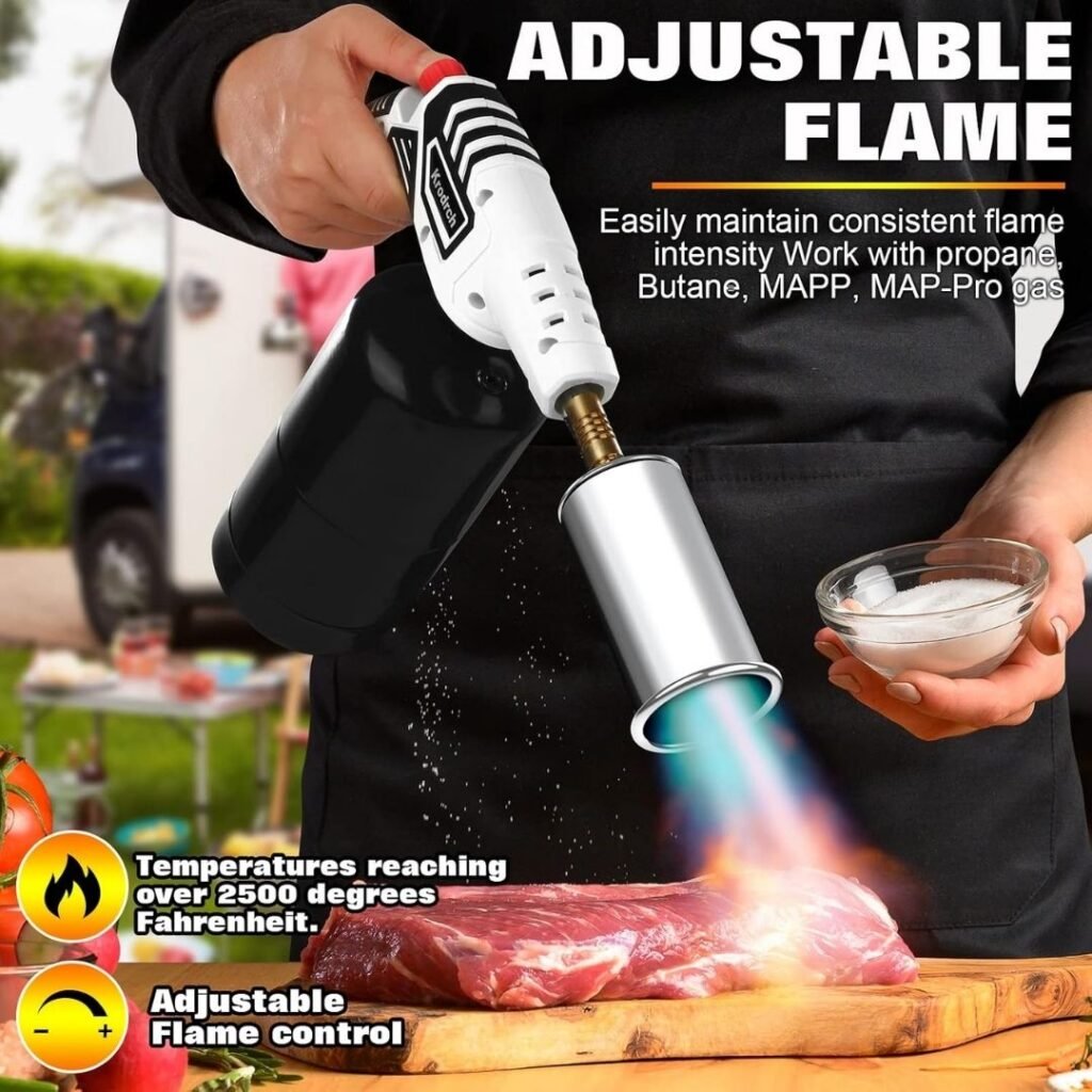 Soplete para sellar carne