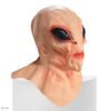 Máscara de Látex Alien Extraterrestre Realista para Adulto Halloween Disfraz
