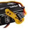 6 Servomotor Brushless Digital FUNSR-B35 35KG Alto Voltaje (HV 4.8V-8.4V) con Brazo CNC 25T