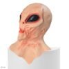 Máscara de Látex Alien Extraterrestre Realista para Adulto Halloween Disfraz